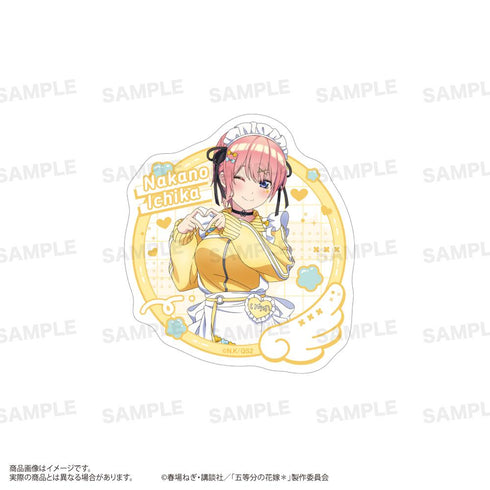 『五等分の花嫁*』ダイカットステッカー ジャージメイドVer. 中野一花